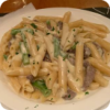 Penne aos três queijos
